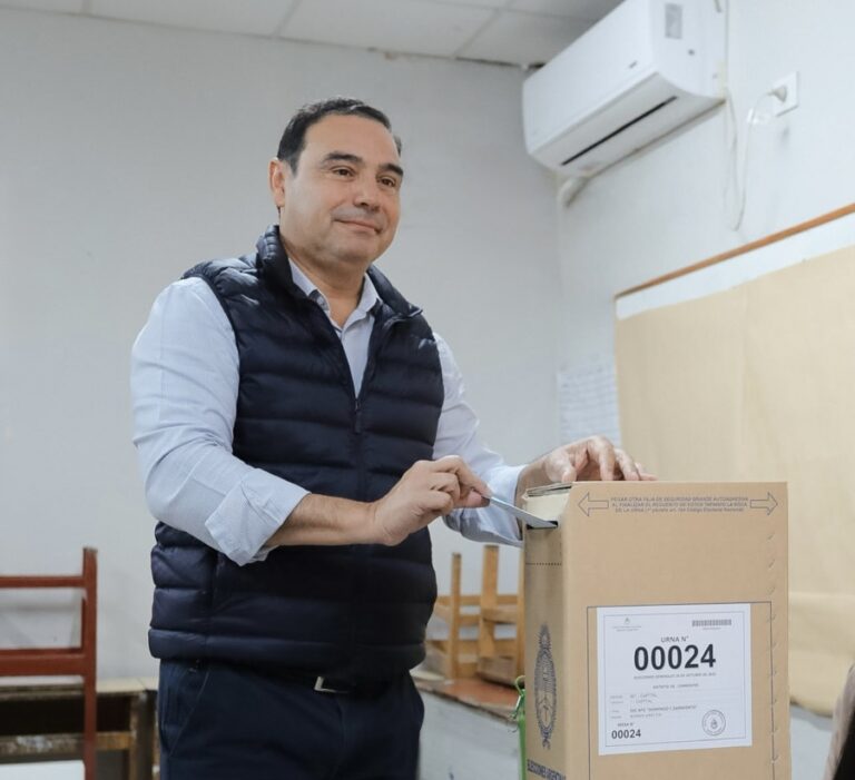 Votó Valdés. Muy poca participacón en Corrientes