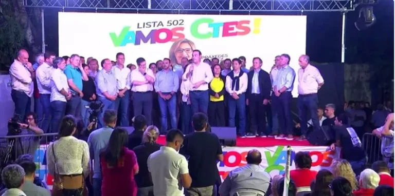 Cierre de Vamos Corrientes en Ituzaingó: "La Argentina sale adelante con las Provincias Unidas, con Vamos Corrientes"