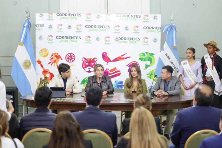 Presentaron en Corrientes capital el festival folklórico santotomeño