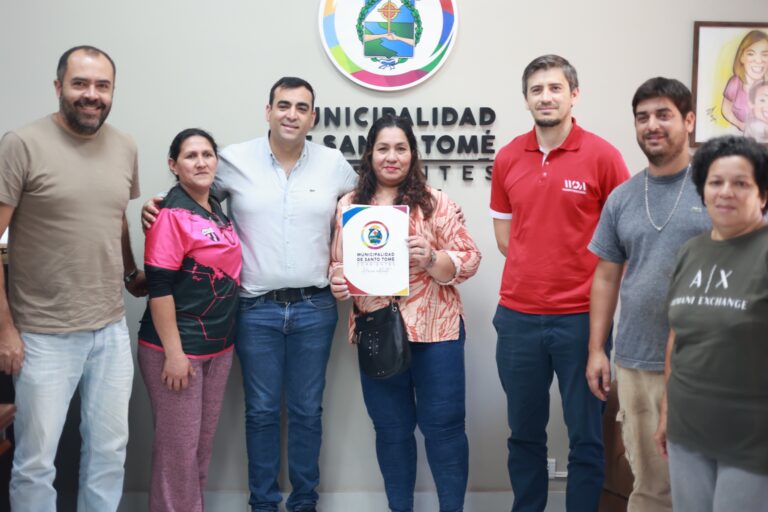 El Municipio avanza con nuevas obras de cordón cuneta en los barrios de Santo Tomé