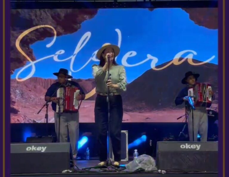 Sele Vera brilló en la primera noche del Festival 59 de Santo Tomé