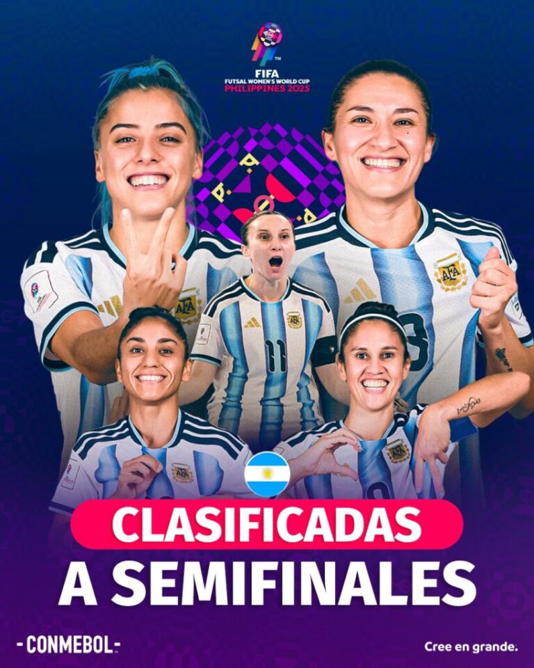 El seleccionado femenino de futsal con la Santotomeña Becha Nuñez quedó 4ta en el mundial de Filipinas