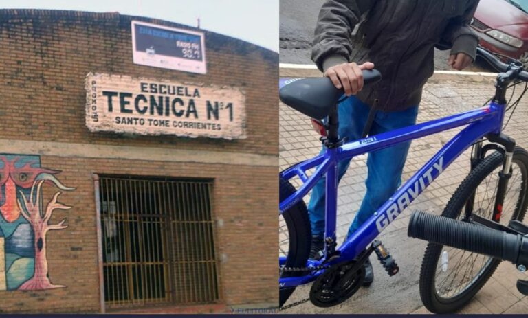 Robaron una bicicleta en la Escuela Técnica de esta ciudad. Creen que es un alumno de la Institución,son varios casos