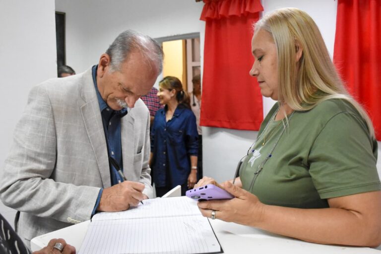 El Gobernador nos pidió cercanía con la gente”, dijo el ministro de Salud Emilio Lanari en su visita a Santo Tomé