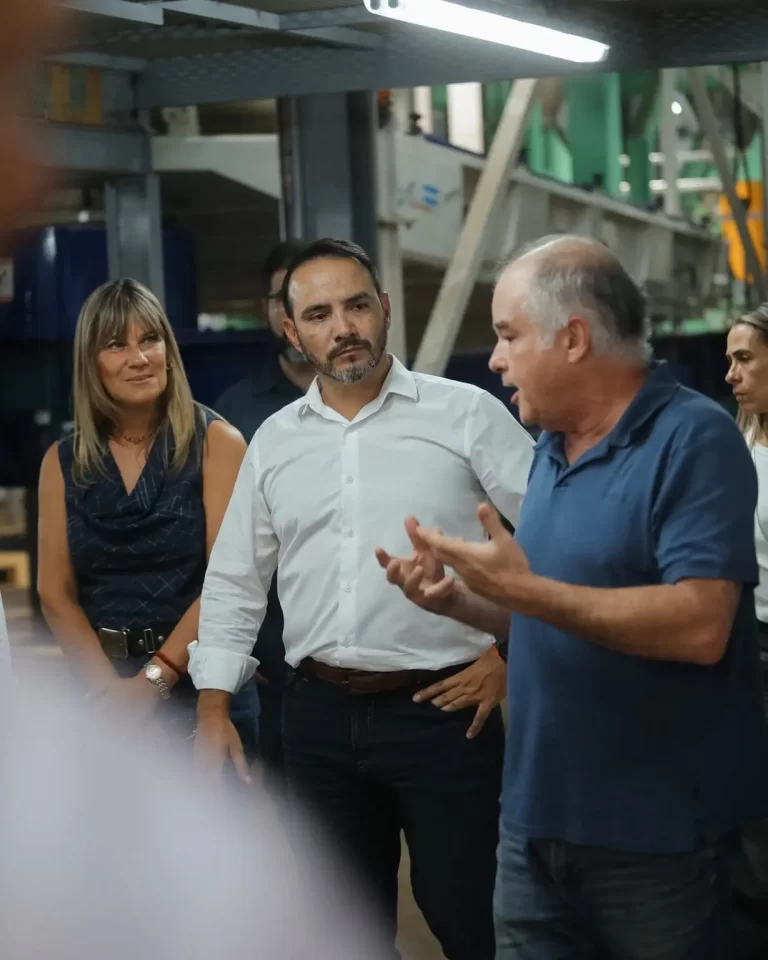 JP Valdés visitó el nuevo molino de Las Marías