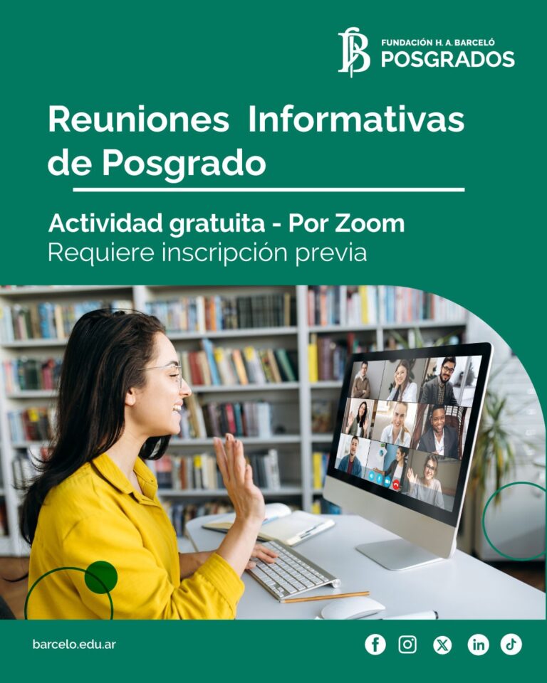 Fundación Barcelo presenta sus carreras de Posgrados 2026