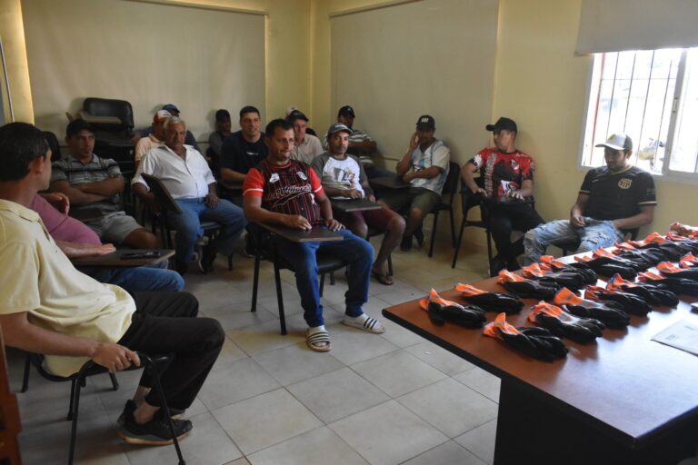 Capacitación y refuerzo de seguridad para el personal de recolección de residuos en Santo Tomé