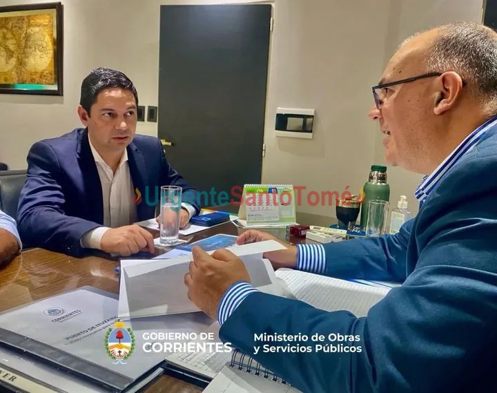 Virasoro: De la Cruz rubricó con Obras Públicas de la provincia varios proyectos de remodelación