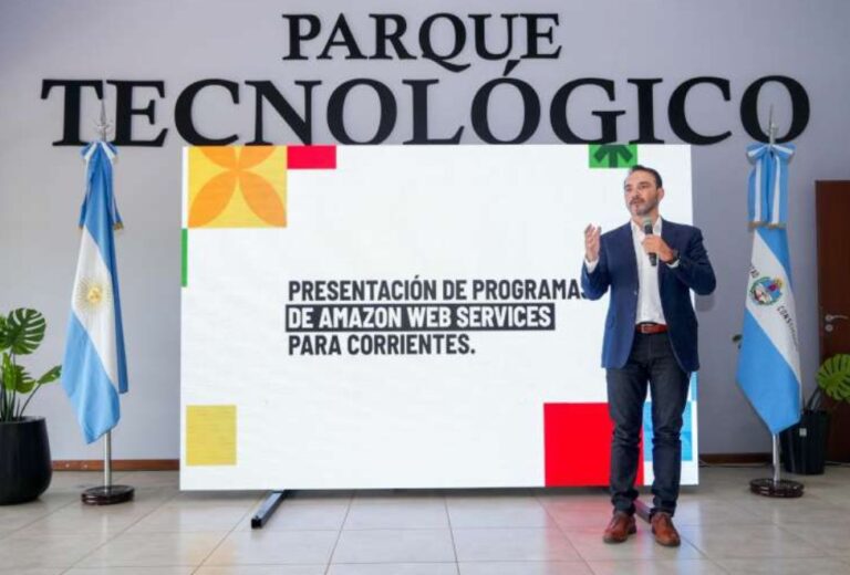 Corrientes firmó un acuerdo con AMAZON