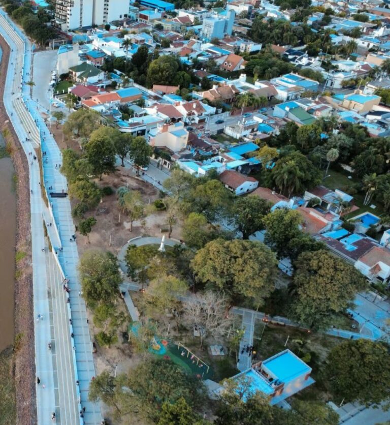 Valdés inauguró la Costanera de Goya