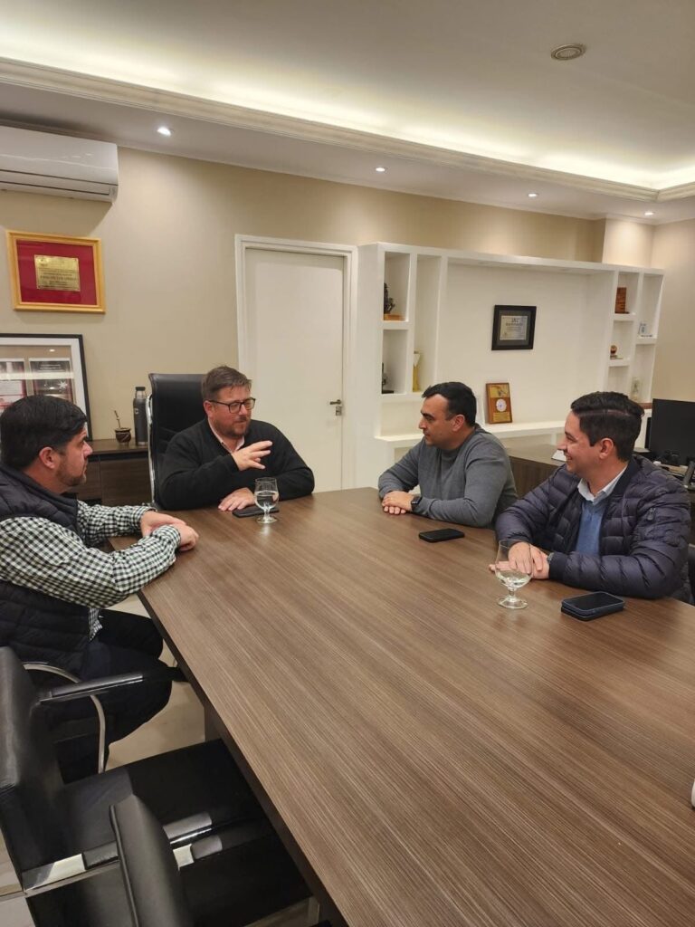 Suaid concretó una reunión de trabajo con los intendentes de Virasoro y Paso de los Libres