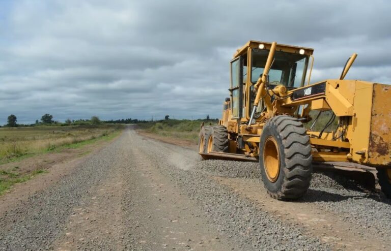 La provincia concreta enripiado en ruta 25