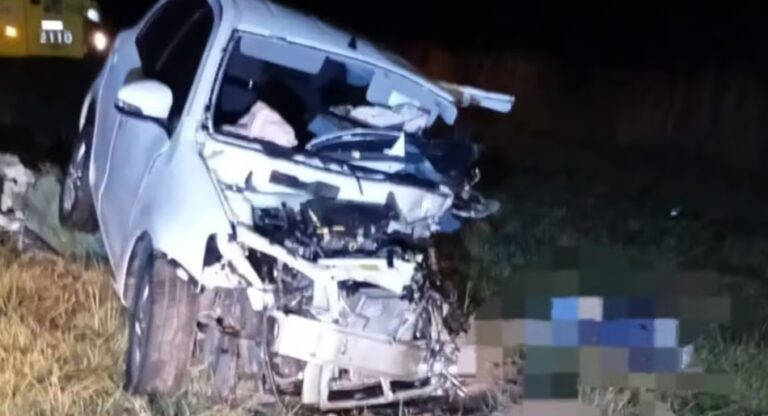 Tragedia en ruta 12: Murió un conocido comerciante de Santa Lucía en un accidente