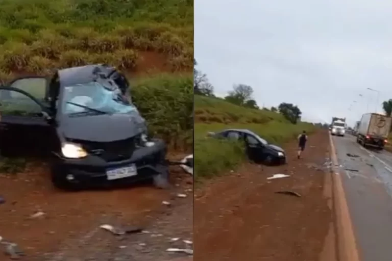 impactante accidente en ruta 14 cerca de Virasoro