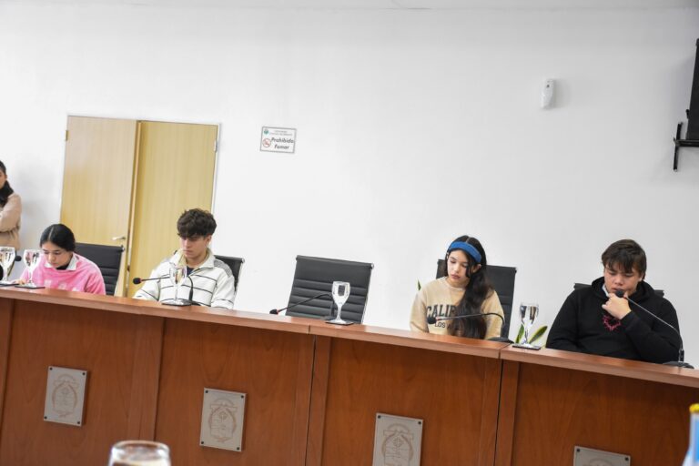 Se concretó la primera sesión del Concejo Estudiantil y aprobaron dos proyectos