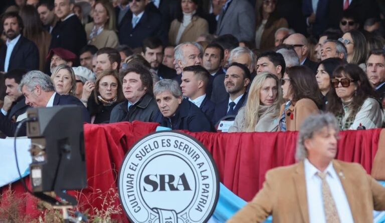 JP Valdés acompañó a Milei en la rural y apoyó las medidas para el campo