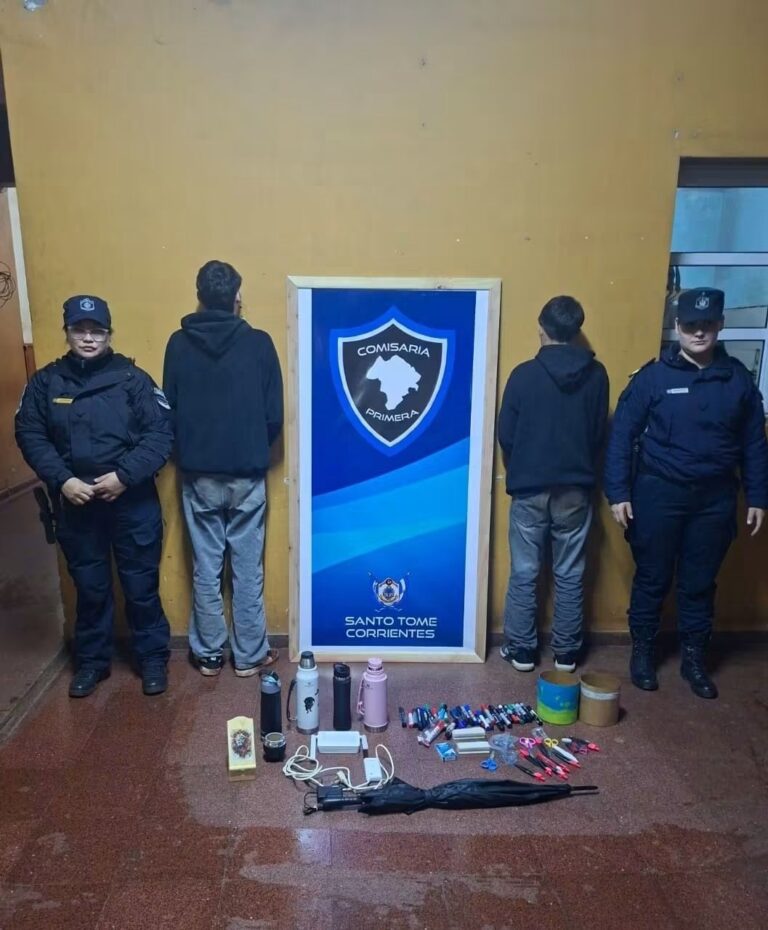 Atraparon a los atacantes que quemaron aulas y robaron en la Escuela Normal, son dos menores de 14 y 16 años