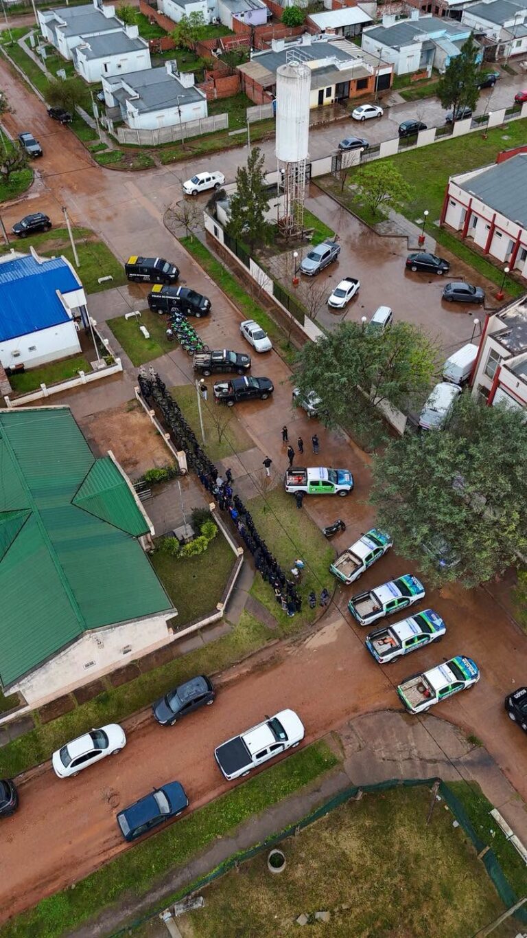 Mega operativo antidrogas en Paso de los Libres con 14 allanamientos