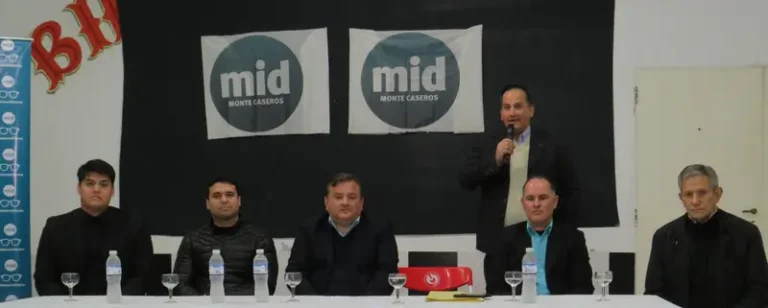 Pablo Monzón asumió la presidencia del Comité Departamental del MID en Montecaseros