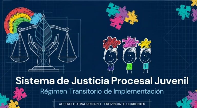 Implementarán un nuevo Sistema transitorio de Justicia Penal Juvenil en Corrientes