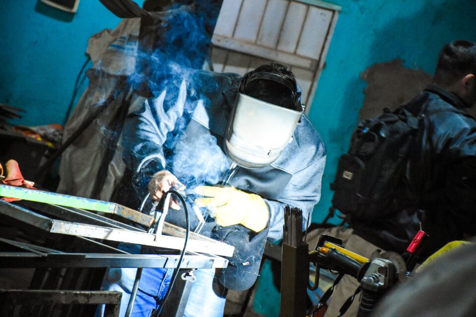 Finalizó el curso de Soldadura impulsado por el Municipio y la Oficina de Empleo de Santo Tomé