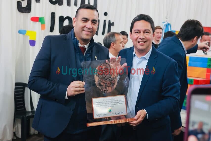 CENTENARIO DE GOBERNADOR VIRASORO: autoridades de Santo Tome acompañaron los actos y festejos en la vecina ciudad.