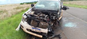 Un accidente en la Ruta Nacional 14 entre dos vehículos se cobró la vida de una persona Un accidente en la Ruta Nacional 14 entre dos vehículos se cobró la vida de una persona