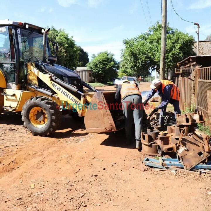 Virasoro: Continúan los trabajos de limpieza y mantenimiento en los barrios
