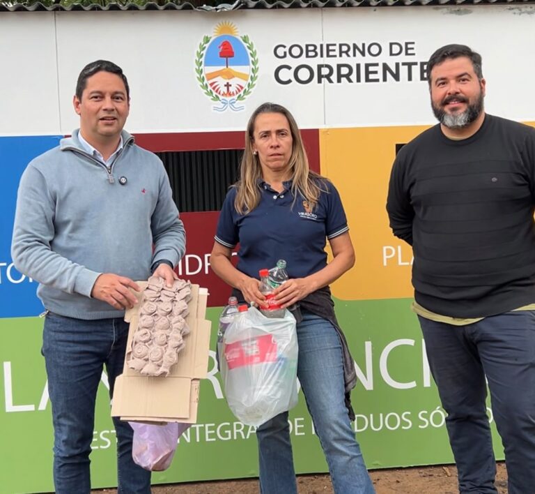 Virasoro cuenta con su primer módulo de acopio de residuos reciclables