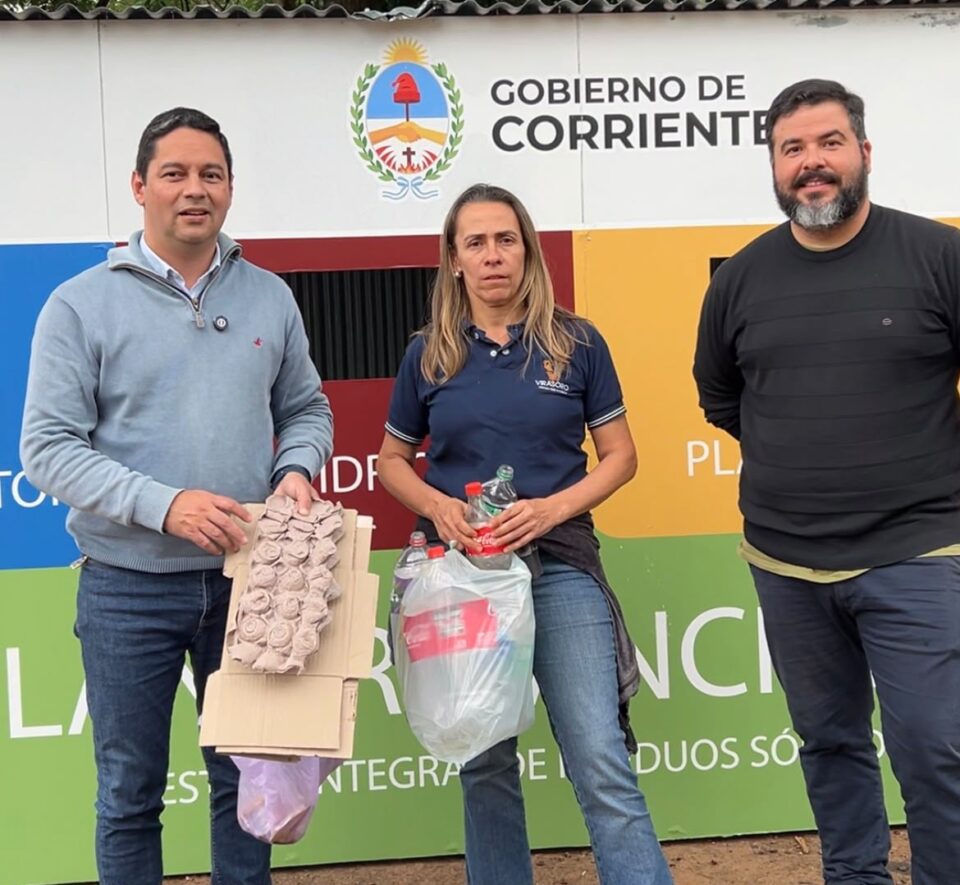 Virasoro cuenta con su primer módulo de acopio de residuos reciclables