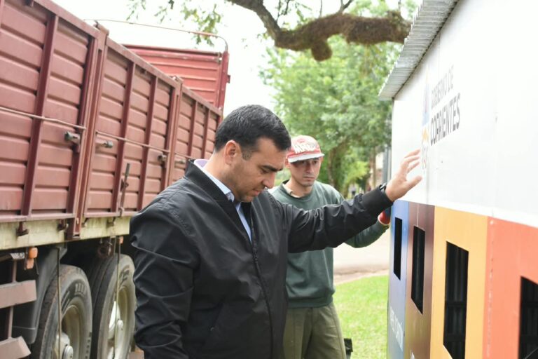 Santo Tomé suma un nuevo punto verde fijo en plaza San Martín Santo Tomé suma un nuevo punto verde fijo en plaza San Martín