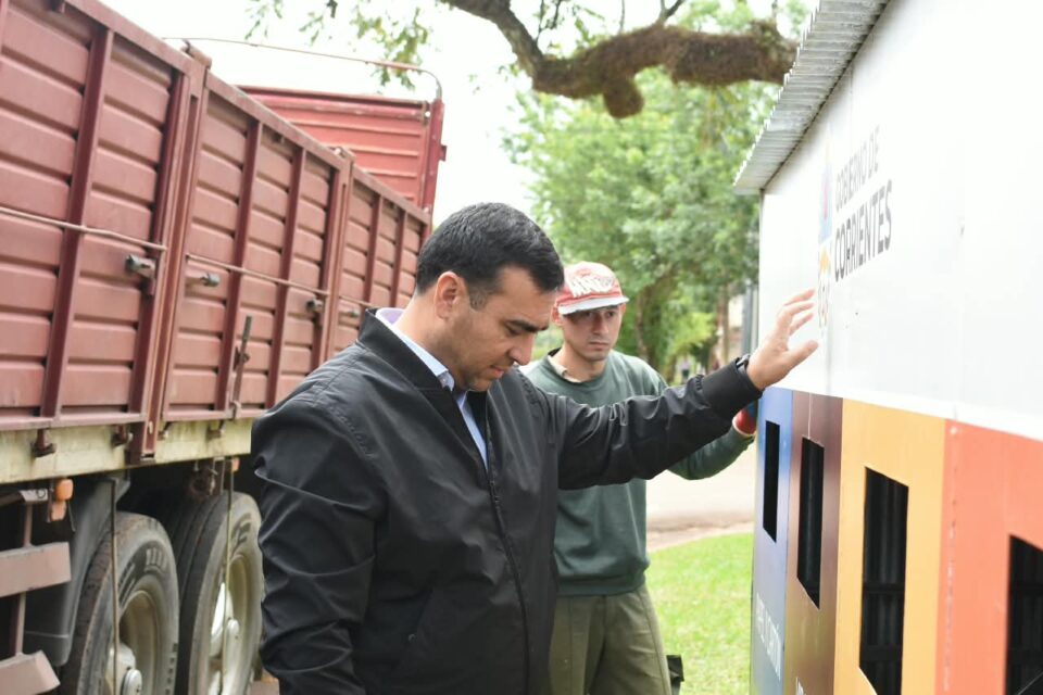 Santo Tomé suma un nuevo punto verde fijo en plaza San Martín